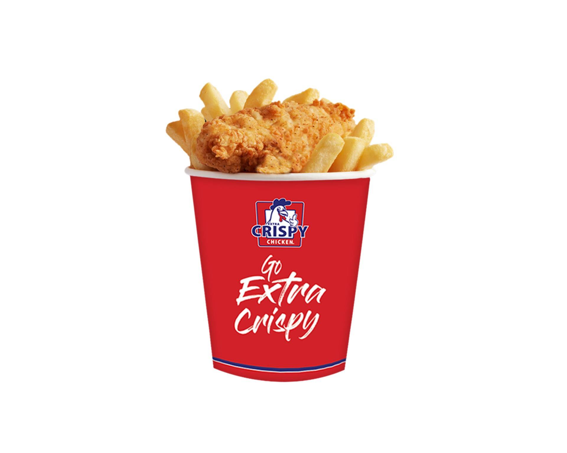 One Crispy Tenders with Chips