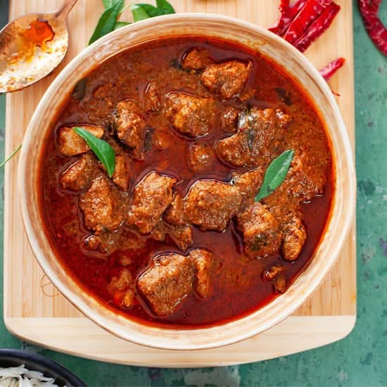 Lamb Vindaloo (hot)