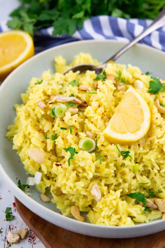Lemon Coconut Rice