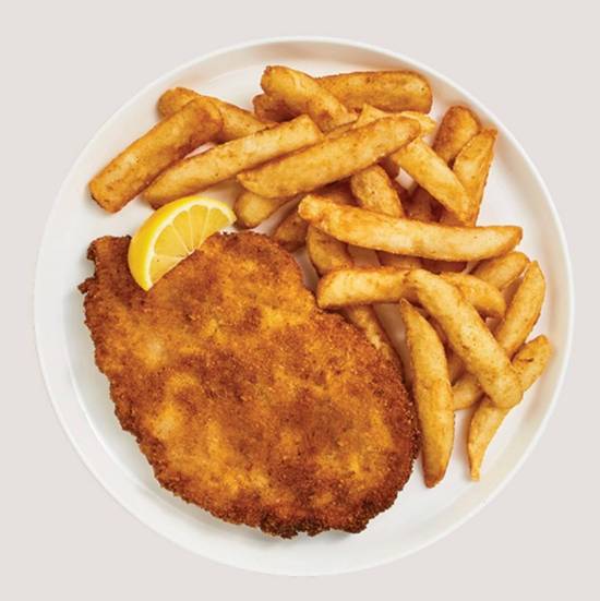 Chicken Schnitzel plate