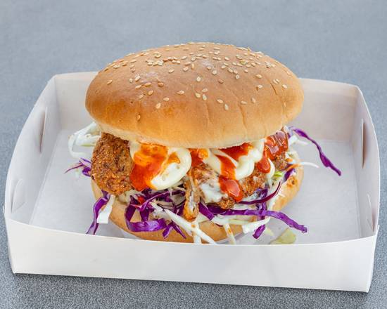 Chicken Schnitzel Burger