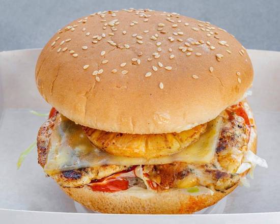 JT Chicken Hawaiian Burger