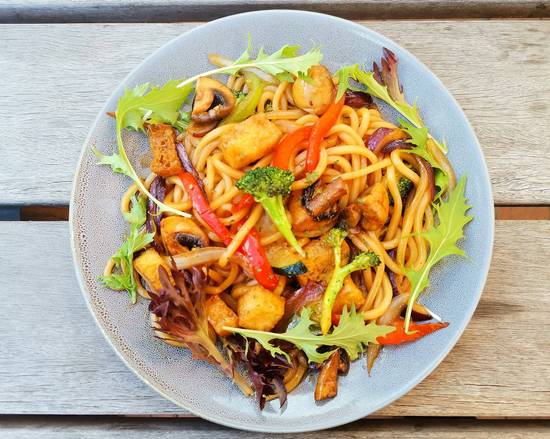 Stir Fry mixed veg Udon Noodles (V)