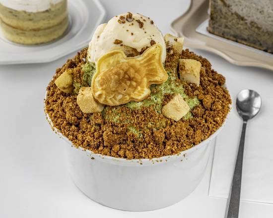 Injeolmi Pat (Red Beans) Bingsu