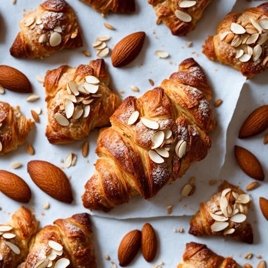 Almond croissant