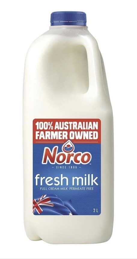 Norco 2L Full Cream Milk