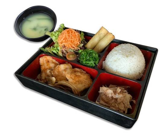 Salmon Bento (A)