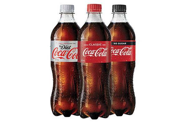 Coke No Sugar 600ml BTL