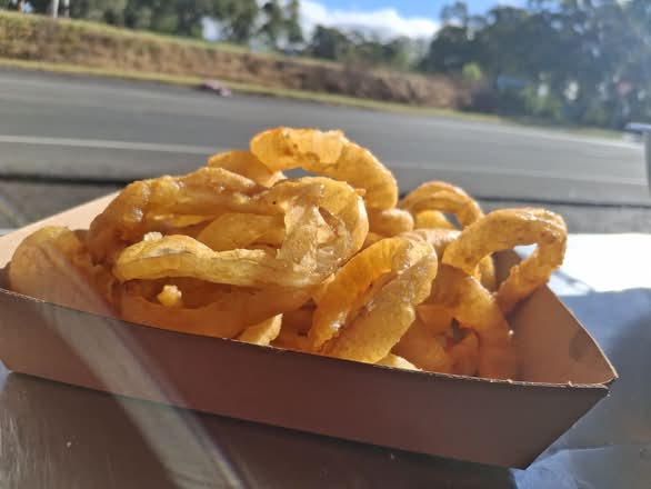 Fried onion rings