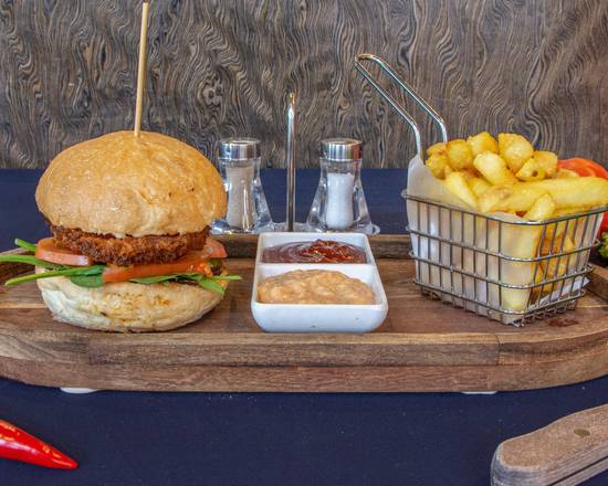 Chicken Schnitzel Burger