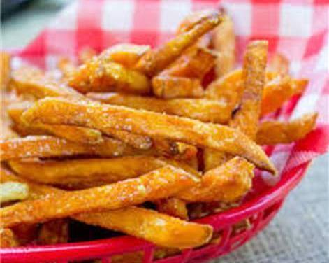 Plum Sweet Potato Fries