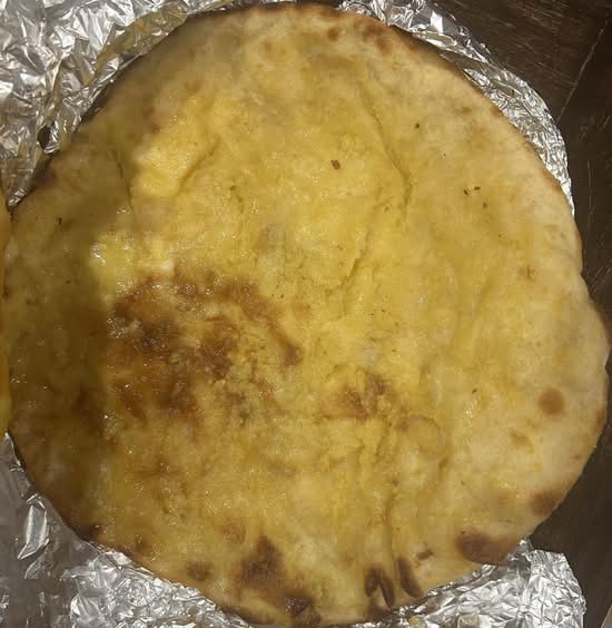 Garlic and Cheese Naan
