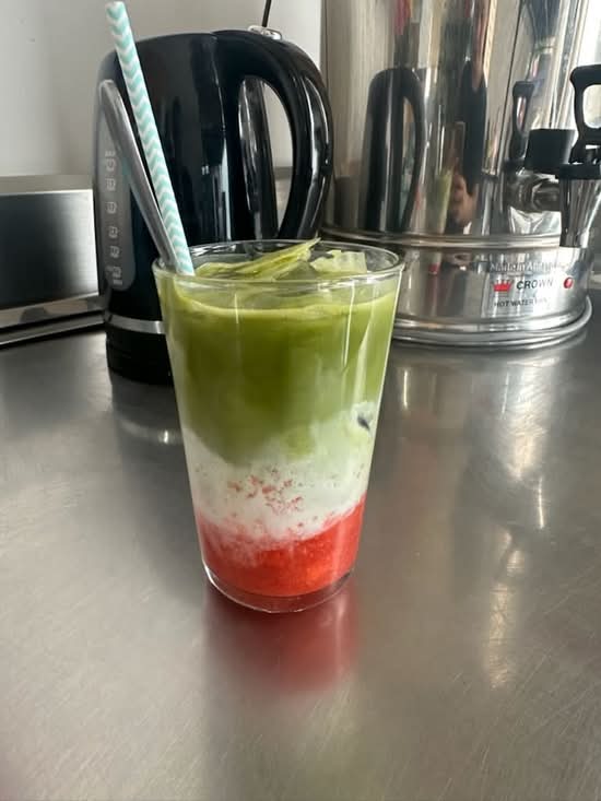 Strawberry Matcha