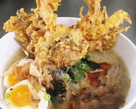 Soft shell crab soba noodle (I)