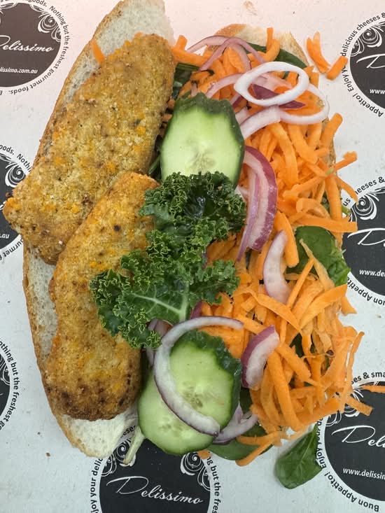 CHICKEN TENDER SALAD ROLL