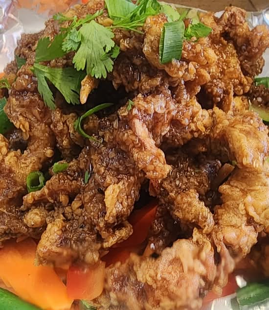 Garlic and Pepper with Soft Shell Crab (I)