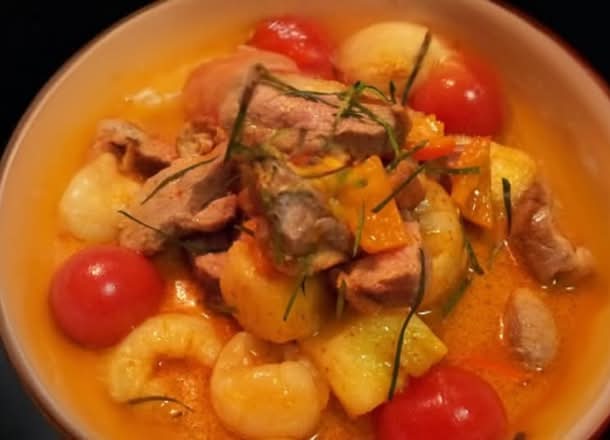 Red Curry with Roasted Duck