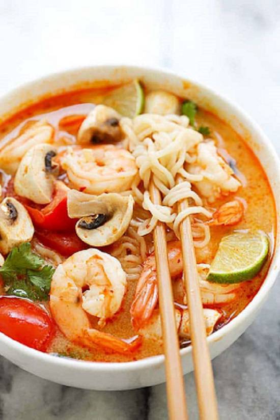 Tom Yum Noodle Soup (Top Rated)