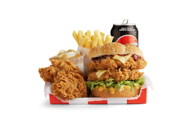 Zinger Stacker® Burger Box