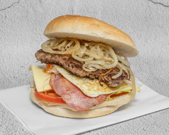 Hot Spot Burger with tomato sauce