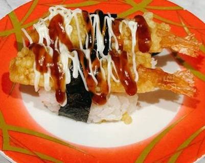 Big Ebi Tempura (Prawn Tempura) Nigiri