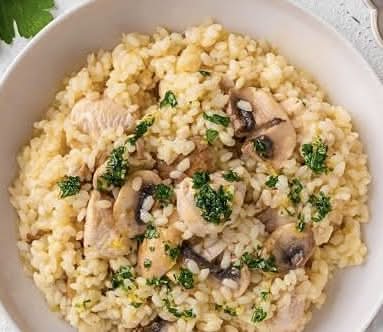 Mushroom Risotto