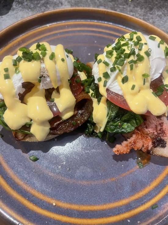 Ocean Eggs Benedict