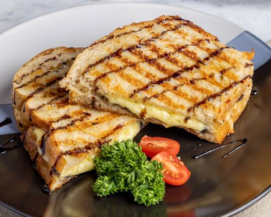 Mushroom and Cheese Toastie