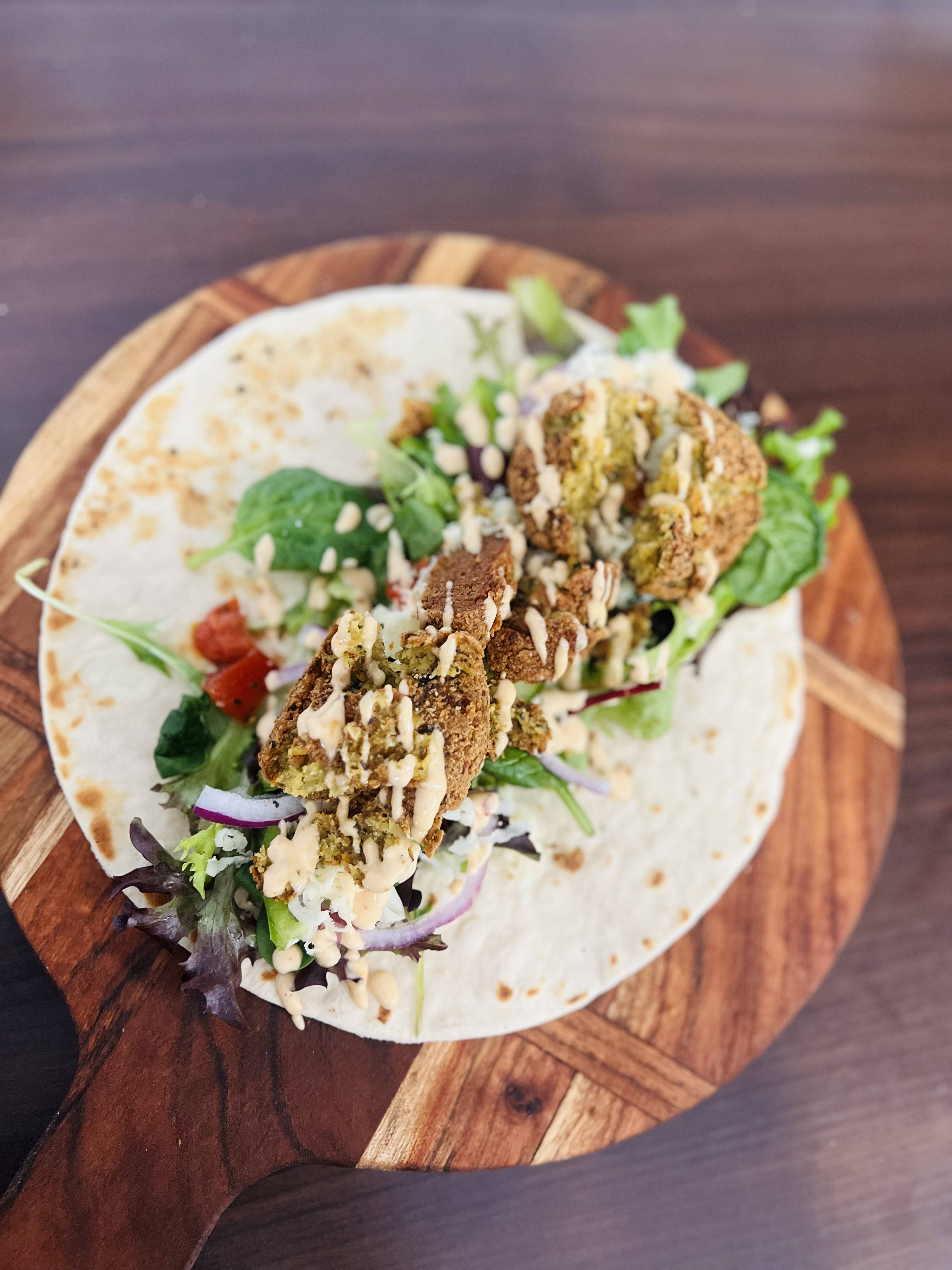 Falafel wrap