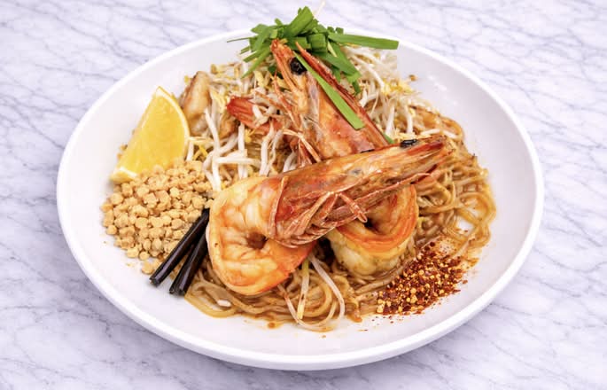 Pad Thai King Prawns