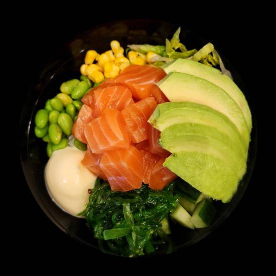 Poke Bowl with Salmon (Fresh)