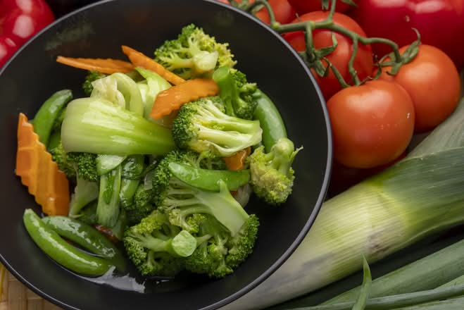 Stir Fried Mixed Vegetables (V)