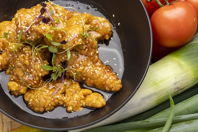 Plum Crispy Chicken