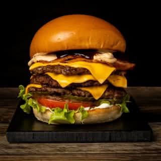 Triple Brooklyn beef delux