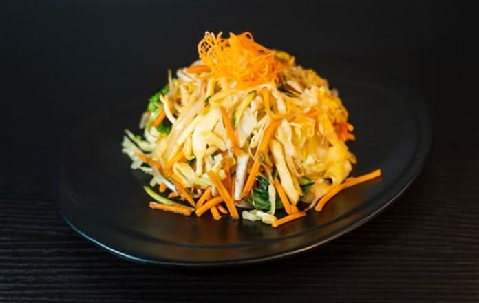 Vegetables with Garlic Sauce
