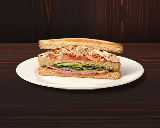 Club Sandwich and Chips