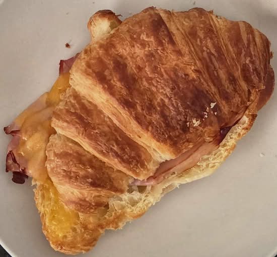 Ham and Cheese Croissant
