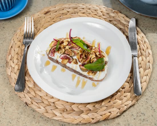 WHIPPED FETA MUSHROOM BRUSCHETTA