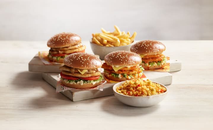 Burger Meal for 4
