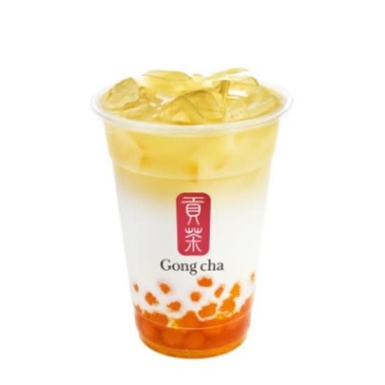 Mango Fresh Milk & Mango Pearls