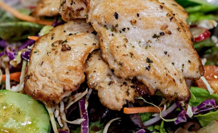 WARM CHICKEN SALAD