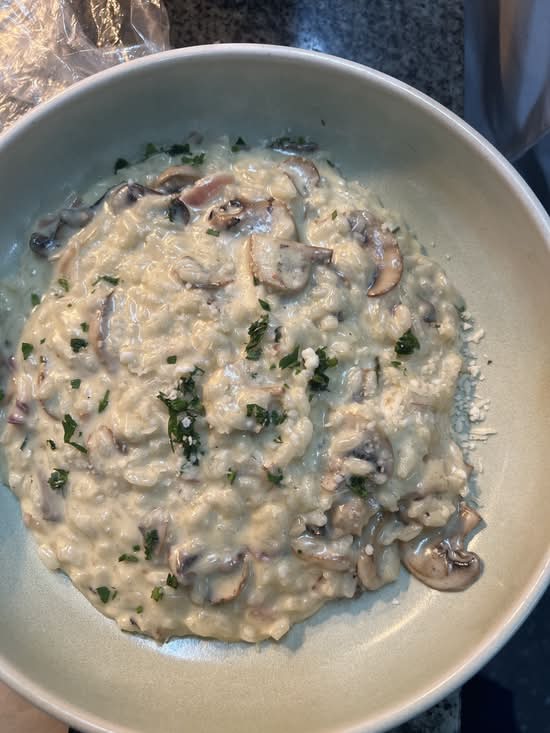Chicken and Mushroom Risotto