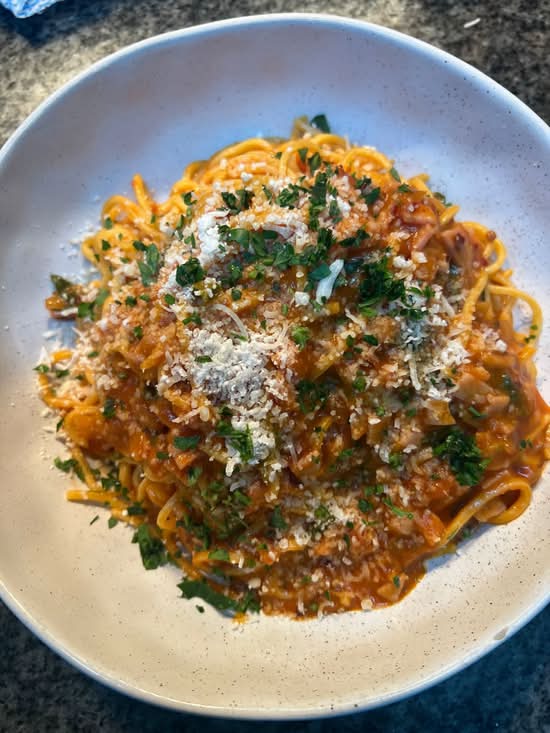Traditional Beef Spaghetti Bolognese