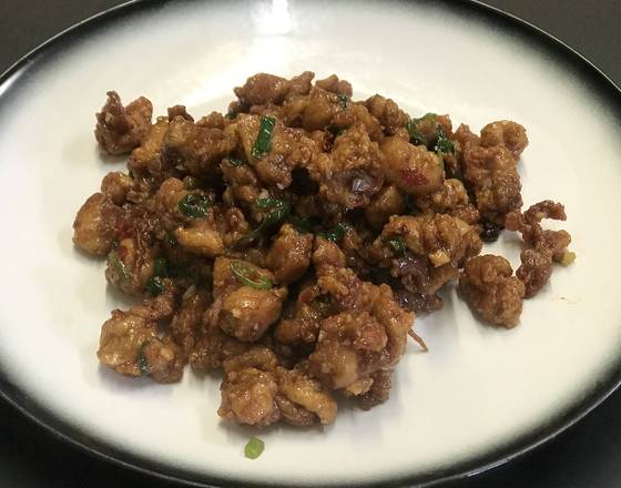 Sichuan Style Spicy Chicken with Dried Chilli
