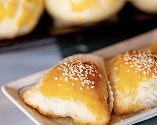 Baked BBQ Pork Puffs