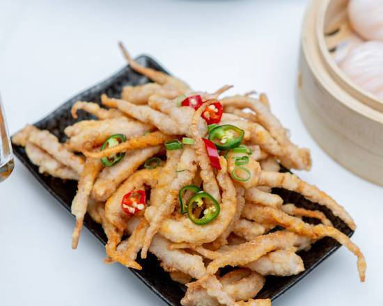 Salt and Pepper Squid Tentacles