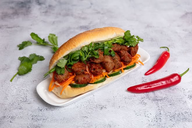 70.Vegan BBQ Pork Skewers
