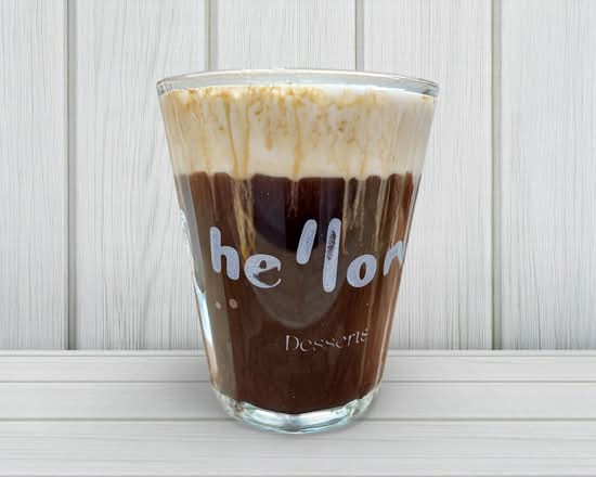 Iced Americano with Salted Cream