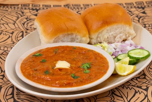 Butter Pav Bhaji (2 Pav served)