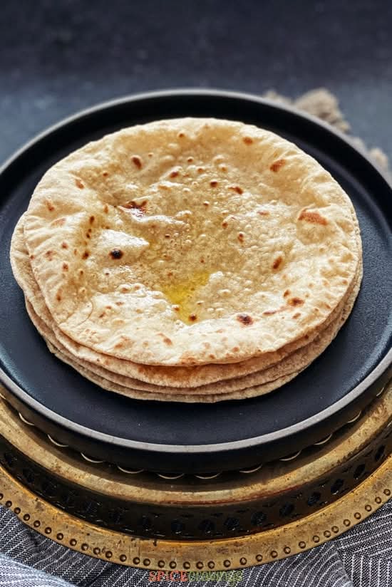 Ghee Tawa Roti
